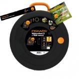 Fiskars voolikupoolide komplekt S + seinakinnitus 1026376