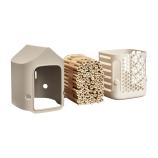 Putukate hotell „Cosy insect hotel“, seenekujuline, beež, 18 cm