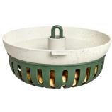 Lehtpuuküpsiste hoidja / joogikauss Essential feeder bowl, lehe roheline, 16 cm