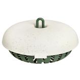 Lehtpuuküpsiste hoidja / joogikauss Essential feeder bowl, lehe roheline, 16 cm