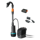 Gardena akutoitega tünnipump 2400 ComfAuto 18V P4A komplekt