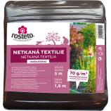 Neotex mittekootud kangas Rosteto pruun-must 70g