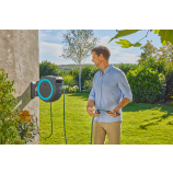 Gardena PowerRoll XL seina-voolikukast 35 m, türkiissinine – komplekt