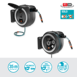 Gardena PowerRoll XL seina-voolikukast 35 m, valge – ilma akuta