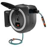 Gardena PowerRoll XXL akutoitega seinakast, komplekt, 40 m, valge