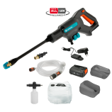 Gardena akutoitega keskrõhu pesur AquaClean 24/18V P4A Premium – komplekt