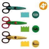 Fiskars Kidzors kääride komplekt, 3 tk, märgala loomad 1003845