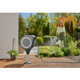 Gardena terrassivoolikukast RollUp S, 15 m voolik, valge, automaatne kerimine