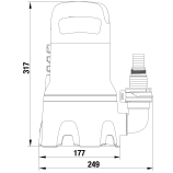 Gardena muda- ja reoveepump 9000