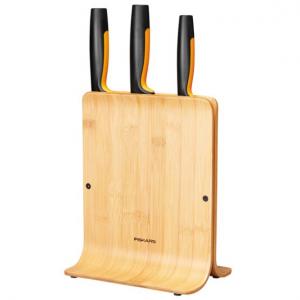Fiskars Bambusplokk kolme noaga Funktsionaalne vorm 1057553