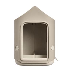 Söögikauss/joogikauss Cosy linnusöögikauss seene kujuline, beež, 18 cm