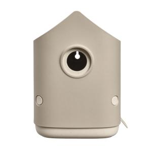 Linnumaja „Cosy bird house mushroom beige“, 18 cm