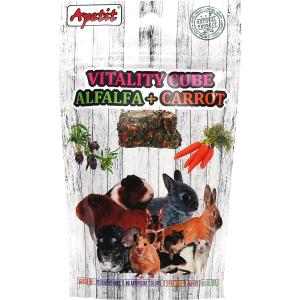 Isu näriliste pressitud lutsern koos porganditega Vitality Cube