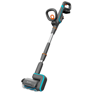Gardena akutoitega mitmeotstarbeline puhastusseade AquaBrush patio 03/18V P4A komplekt