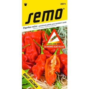 Seemned Roheline terav pipar Bhut Jolokia Red 15s SHU 1 050 000
