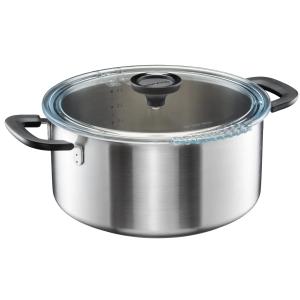 Fiskars pott kaanega, 5,0 L / 24 cm, roostevaba teras 1072317