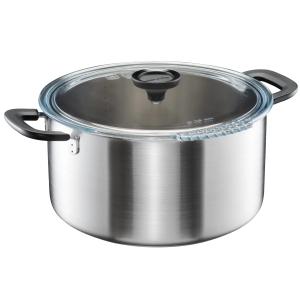 Fiskars pott kaanega, 7,0 L / 26 cm, roostevaba teras 1072318