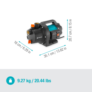 Gardena aiapump 3000/4 komplekt